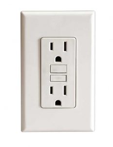 Image of a basic electrical outlet